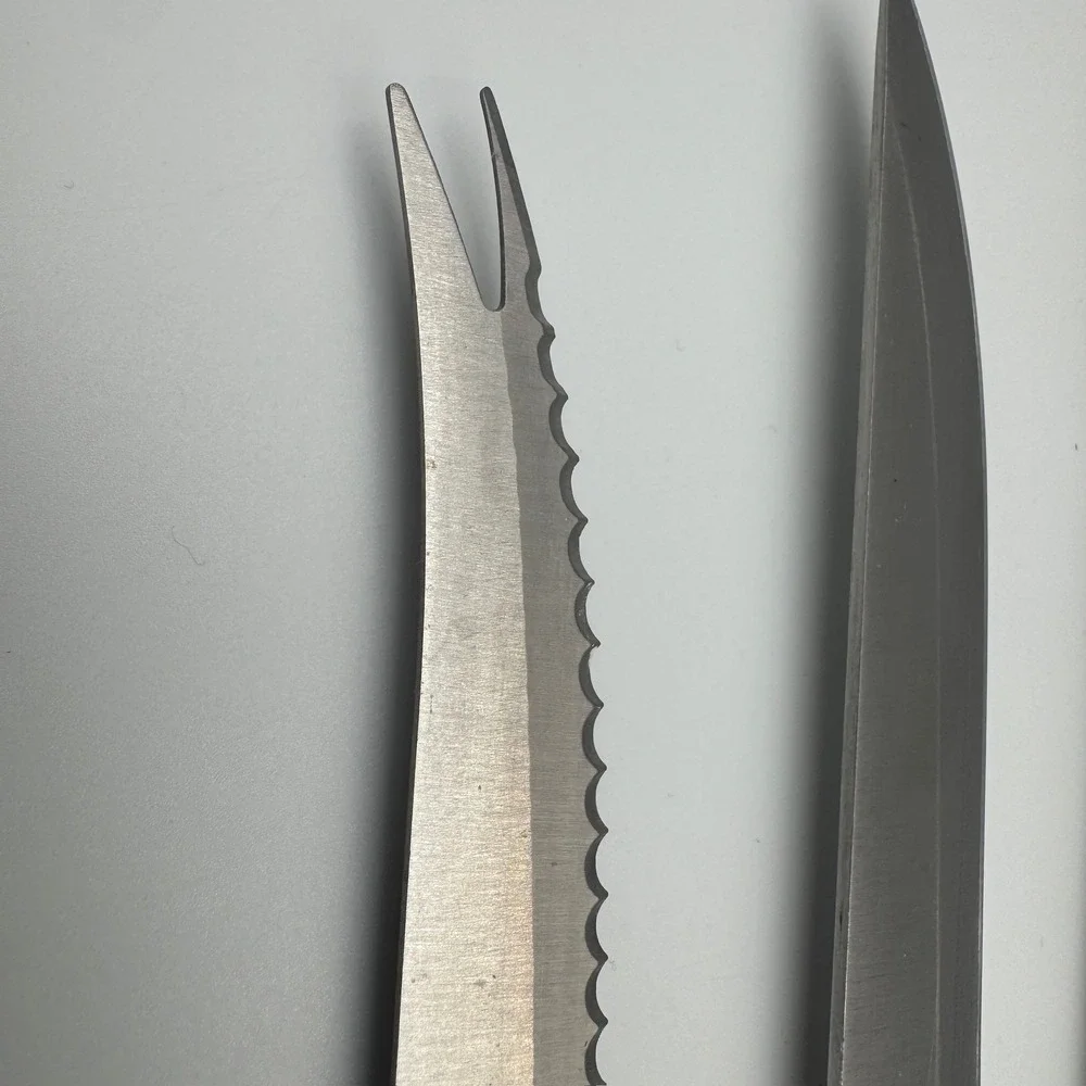 Tools of the‎ Trade 3 Piece Kitchen Knife Set Stainless Steel Black Triple Rivet